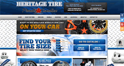 Desktop Screenshot of heritage-tire.com